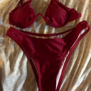 Red Bikini Top